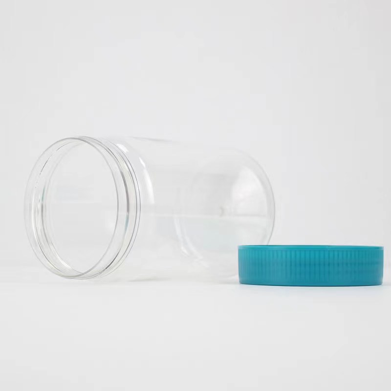 In stock pet plastic perfume bottle round transparent sesame sauce bottle multi-specification olive oil special bottle wholesale