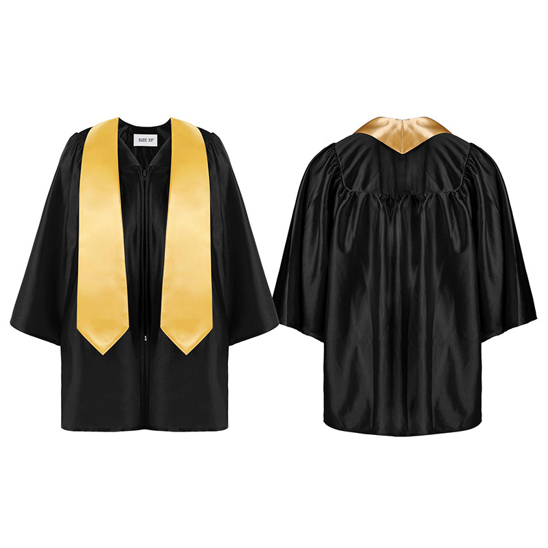 2025 new multi-color children's bachelor's clothing kindergarten primary and secondary school students' graduation dress doctor's clothing suit