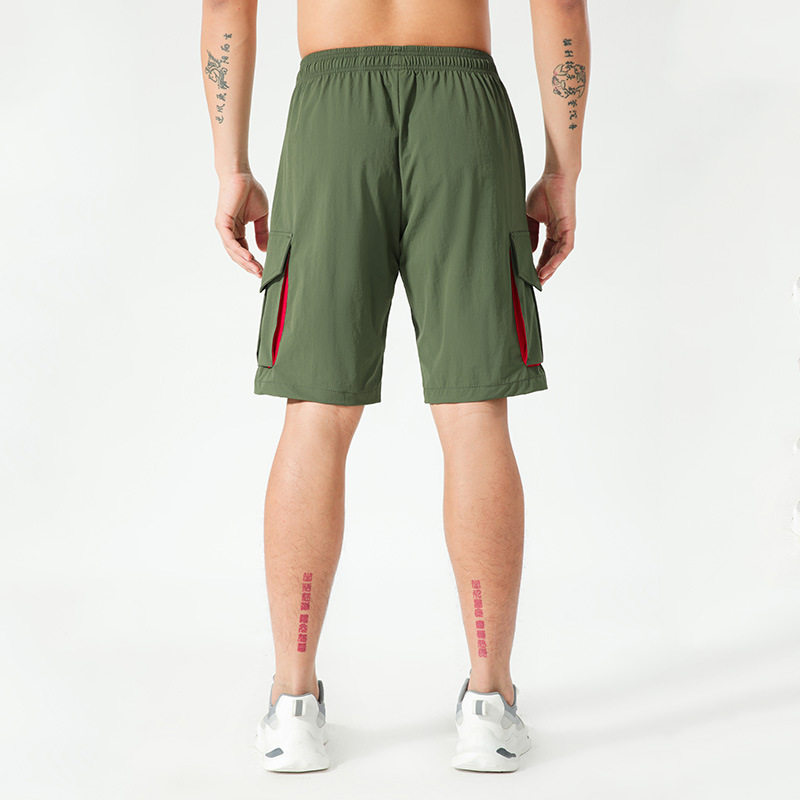 European and American Summer Men's Sports Shorts Loose Workwear Fitness Quick-drying Pants Casual Breathable Large Size Outdoor Pants