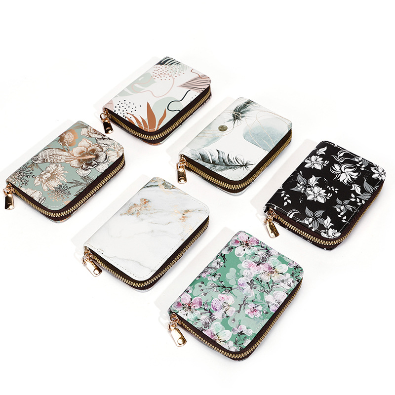 [in stock wholesale] card bag female 2023 new printing 11 card organ storage bag certificate storage bag card clip bag