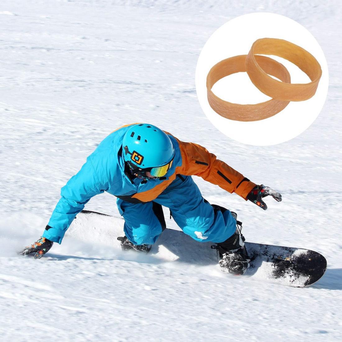 Universal ski brake Holder rubber brake belt snowboard holder for outdoor sports