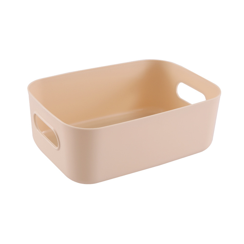 Book desktop cosmetics storage box miscellaneous organizing box storage basket plastic snack household kitchen storage box