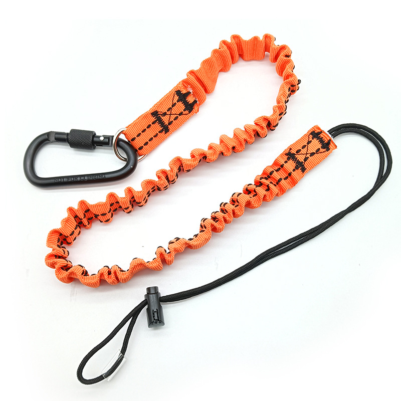 Anti-fall lost rope high altitude left and right anti-lost rope telescopic elastic buffer safety rope tool anti-fall hand rope