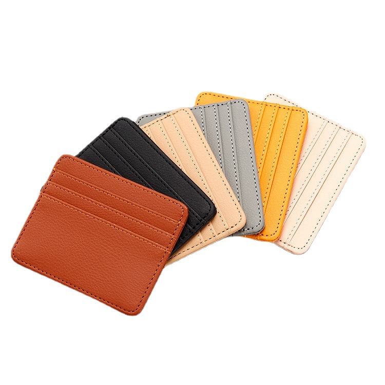 Xinxing Lu Yuan ultra-thin small card bag fashion trend multi-card card holder card storage manufacturers wholesale printable LOGO