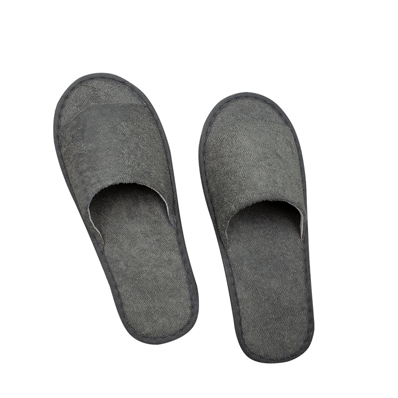 Hotel Disposable Half-Pack Slippers for Homestay Room Supplies Thickened Non-Slip Shot Toe Slippers Consumables