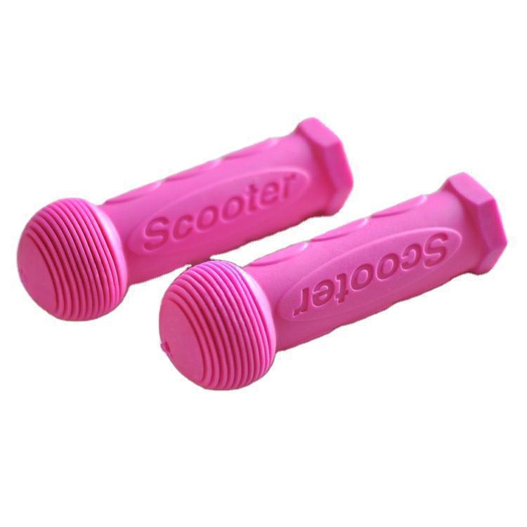 Wholesale Bicycle Rubber Handle Set/Children Three Wheels Mountain Bike Baby Scooter Colored Handle Set Accessories Supplies