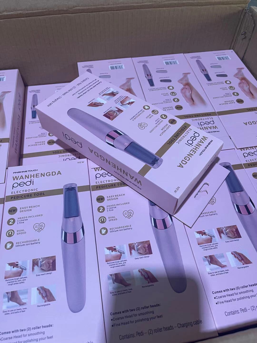 New electric foot grinder foot trimmer foot beauty peeling machine automatic foot rubbing calluses foot pedicure tool