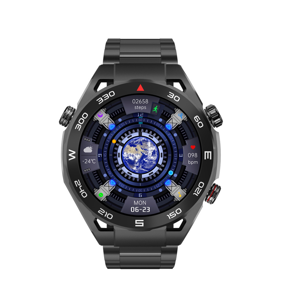 New Cross-border SK4 Smart Watch Waterproof Health Monitoring Sports Watch Bluetooth Call NFC Large Screen Business