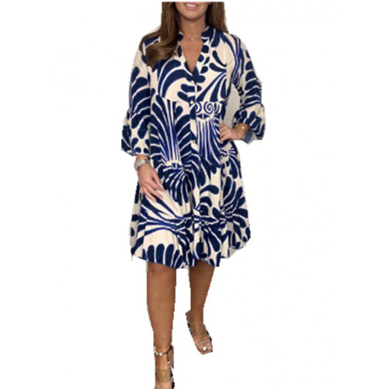 2023 hot products Women's Printing praise for free leisure dress