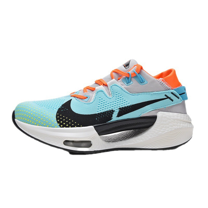 2023 Technology Hollow Popcorn Elevated Casual Korean Style Trendy Couple Sports Running Large Size Air Cushion Flying Woven Men's Shoes