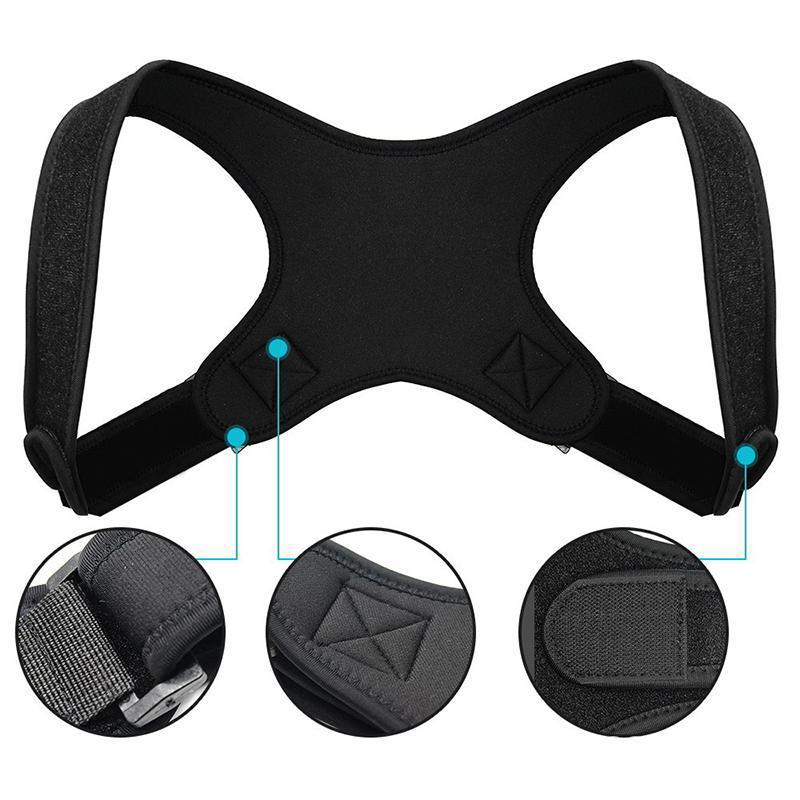 Adult orthosis fixed with hunchback orthosis with men's and women's back posture correction postpartum chest expansion Amazon wholesale