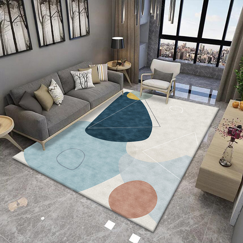 Printed living room bedroom carpet floor mat kitchen bathroom door mat door absorbent floor mat LOGO drawing production