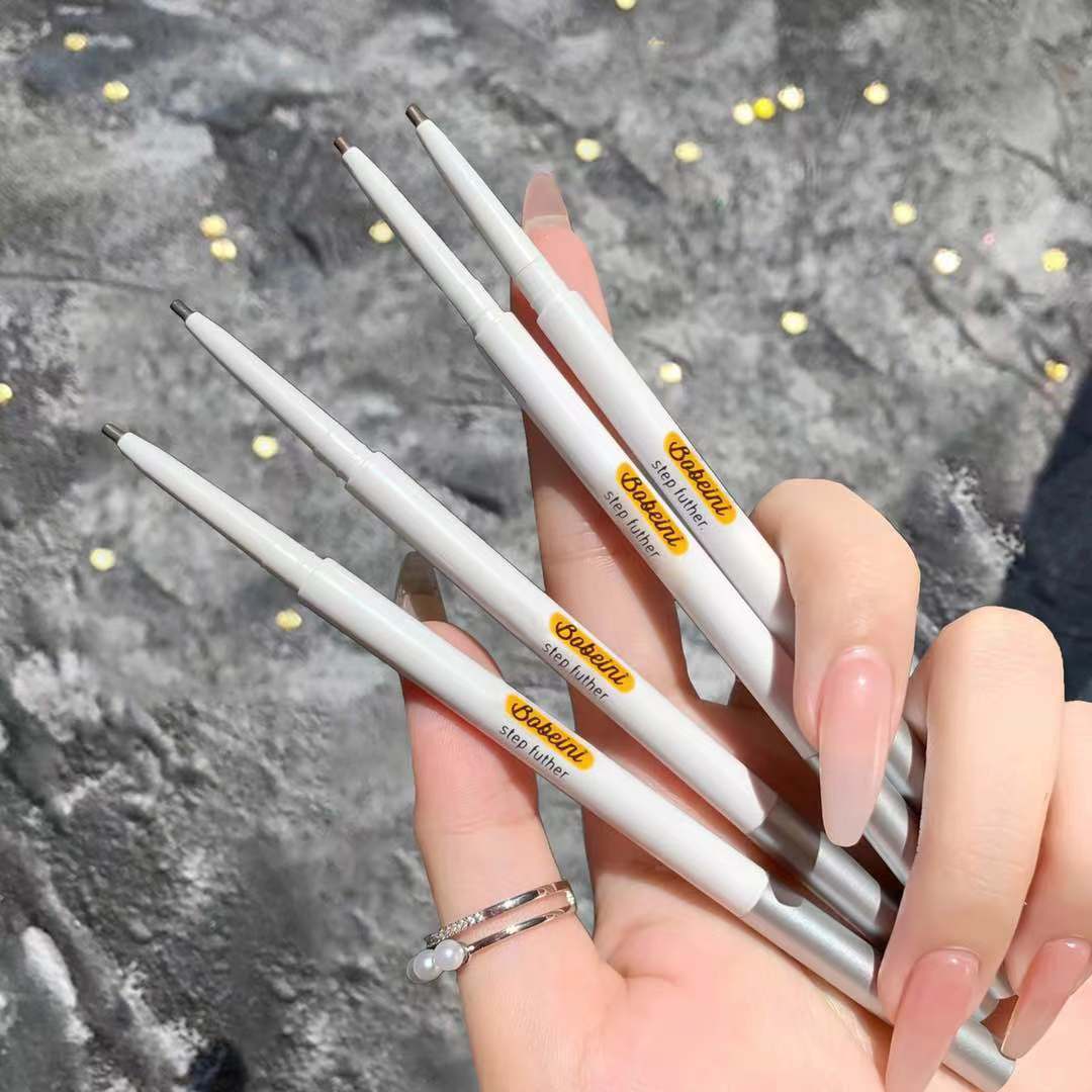 Double-headed eyebrow pencil long-lasting waterproof sweat-proof non-fading non-smudging eyebrow brush thin-headed novice essential student lazy