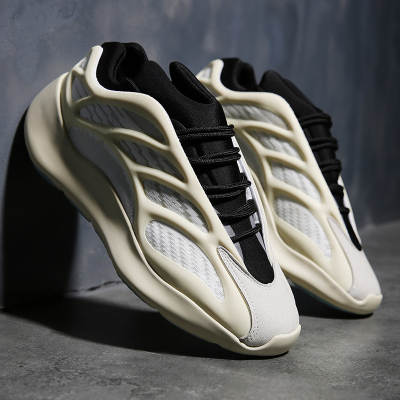 Putian coconut shoes yeezy700v3 high quality really popular casual popular daddy shoes men's shoes Internet celebrity luminous trendy women's shoes