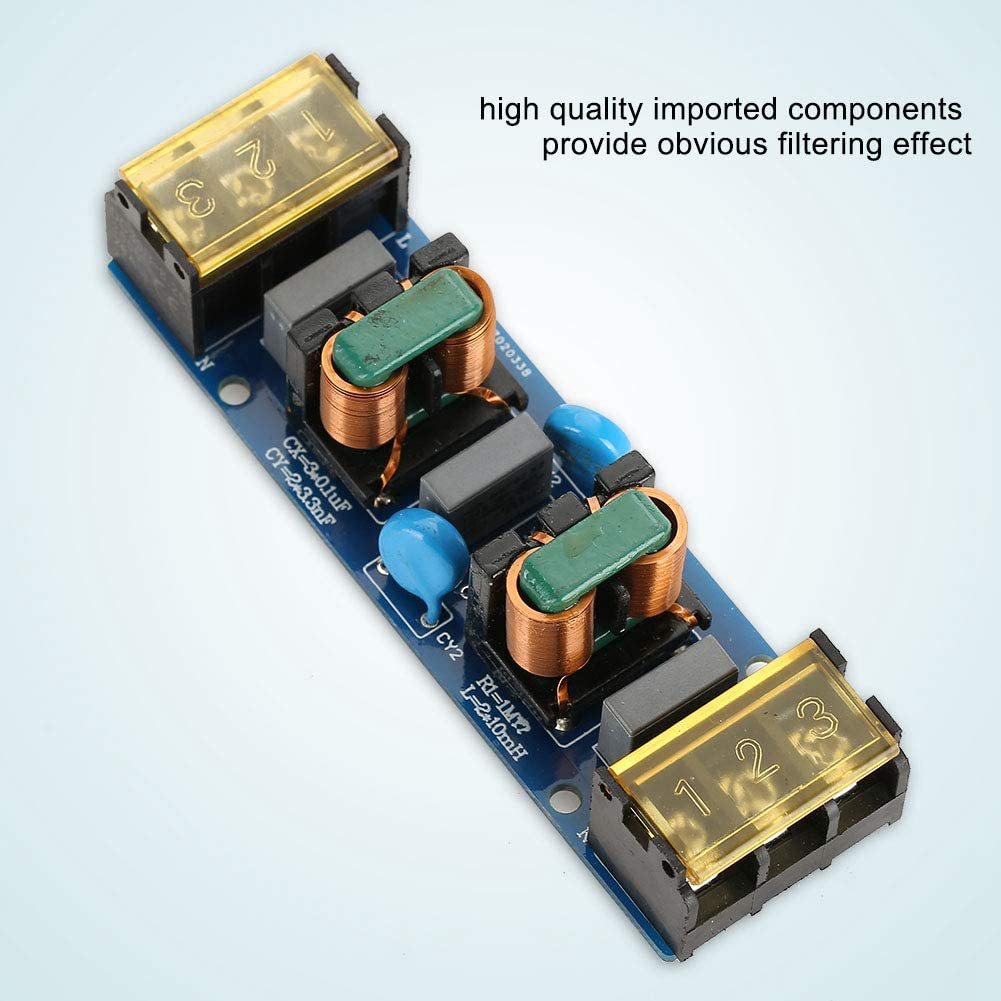 high-frequency-two-stage-power-supply-low-pass-filter-board-25a-power-filter-electronic-component-integrated-circuit-ic