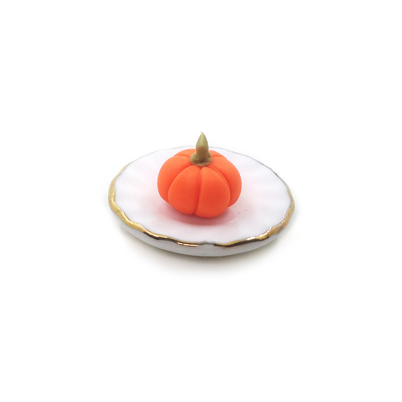 1:12 dollhouse accessories dollhouse mini simulation life scene food and play model pumpkin 5