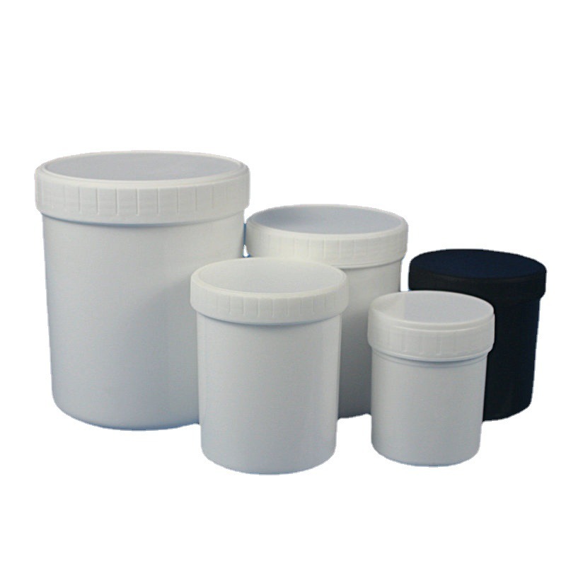 卸売り厚手ppプラスチック密封缶1000ml広口直身包装缶髪膜木ワックスインキ分注缶|undefined