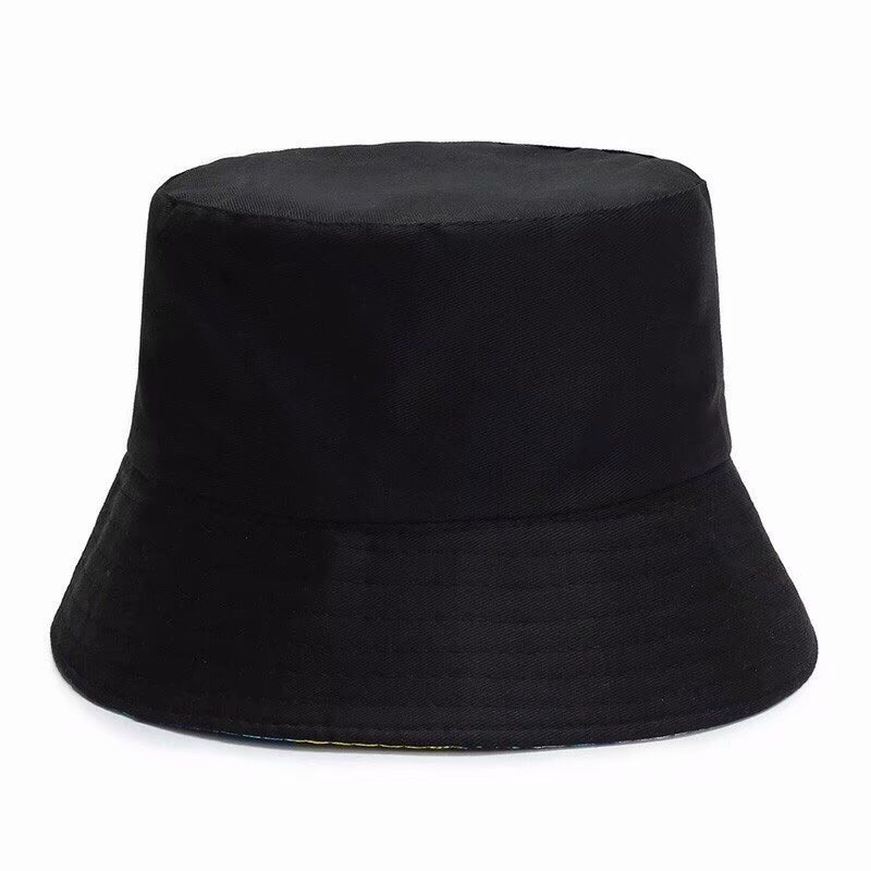 Factory wholesale fisherman hat outdoor printed logo embroidery sunshade sun protection parent-child travel hat big hat brim big head circumference