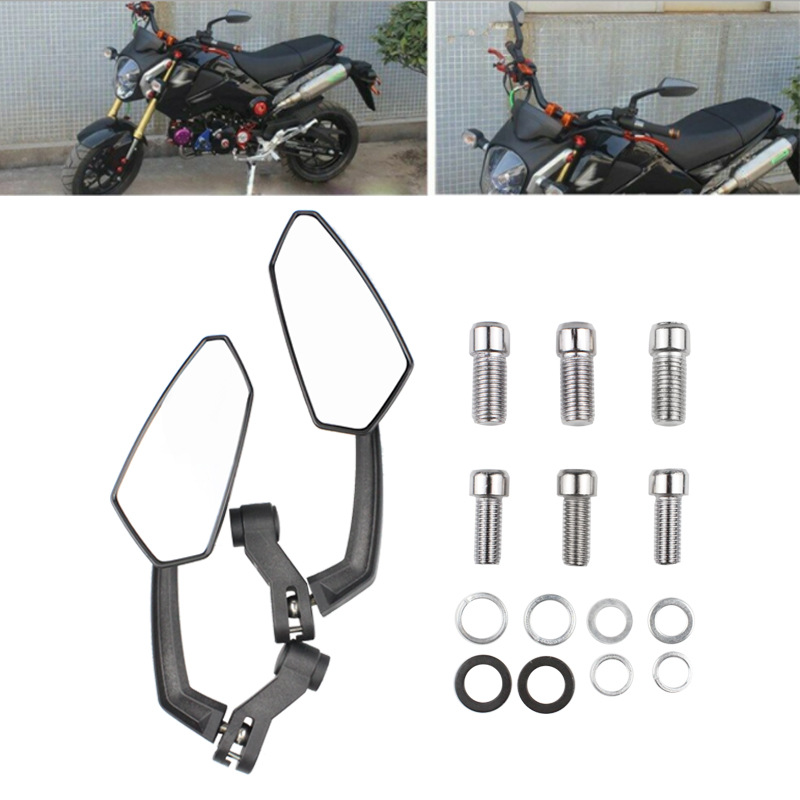 Motorcycle accessories universal rearview mirror motorcycle modified rearview mirror 8-10MM reflector rearview mirror