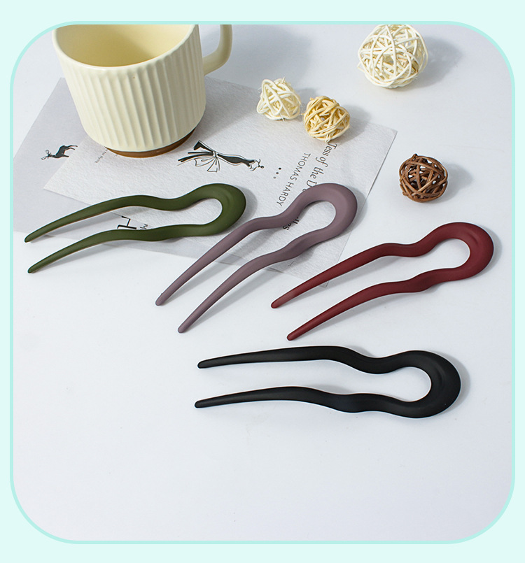 Fabrik direkt neue Koreanische version der U-förmigen clip matt styling friseur werkzeug feste rückseite der kopf haar gericht haar Artefakt_voghion.com