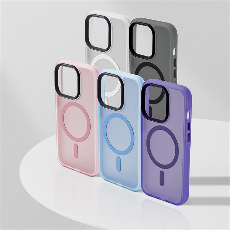 Apple iphone14 Pro Max mobile phone case magsafe magnetic suction shell 13Pro Skin Skin sense protective cover 14