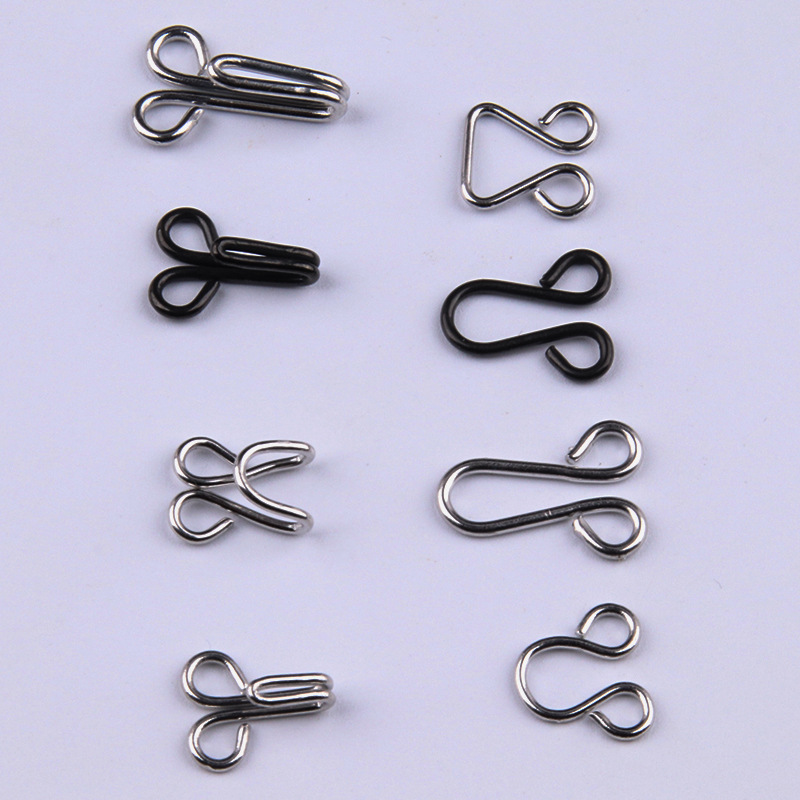 Metal Trouser Hook Wind Buckle Underwear Buckle Collar Hook Buckle Invisible Fur Coat Buckle Concealed Button Buckle