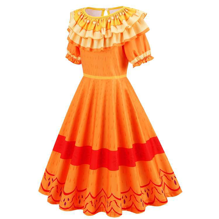 2022 Magic Full House Isabella Mirabel Pepa Mareg Kids Dress cosplay Costume