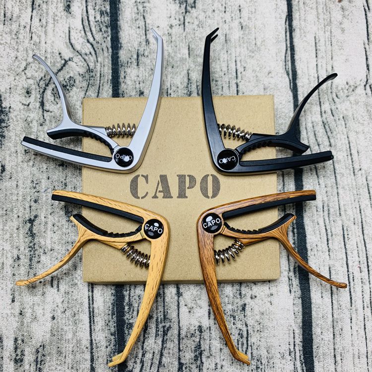 Upgrade Capo zinc alloy guitar Capo folk music electric guitar dual-purpose Capo dual-purpose guitar accessories