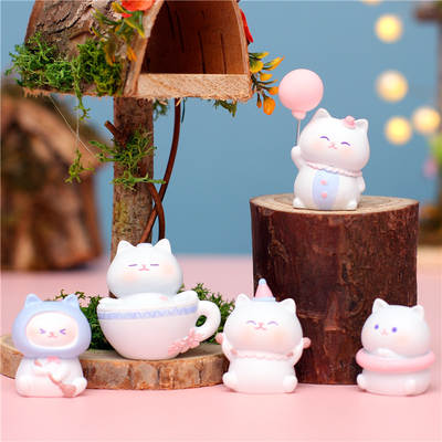 Creative mino Paradise Blind Box Handmade Cute Mini Blind Box Small Ornaments Cartoon DIY Doll Micro Landscape Decoration