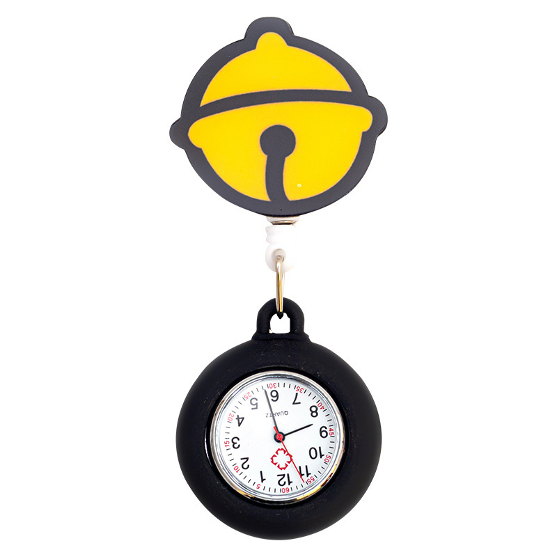 伸縮看護師時計メーカー卸売りキャラクター動物医師かわいい看護師胸時計学生懐中時計|undefined