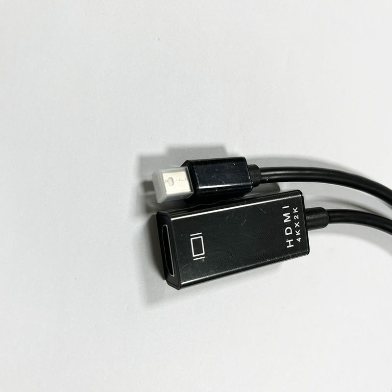 Minidpはhdtv変換器4kハイビジョンのノートパソコンのテレビのディスプレイのハイビジョンのアダプターの配線を回転します。|undefined