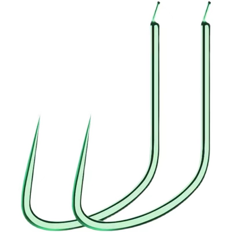 競争グレードのウルフトゥースフィッシュフックルーズパック修正された後方バーブ薄型フックストリップ関東穴ウルフトゥースフライフィッシングパーチ|undefined