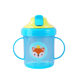 Cross-border large-caliber infant straw drinking cup children drinking water dustproof slide training PP Cup maternal and child supplies