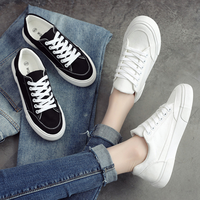 2023 Summer New Fashion All-match Casual Men's Shoes Low-top Sports Sneakers Canvas White Trendy Shoes Cloth Shoes White Shoes