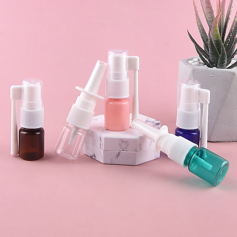 5ml ml PET bottle trunk spray perfume cosmetics 360 degree rotating spray bottle makeup bottle