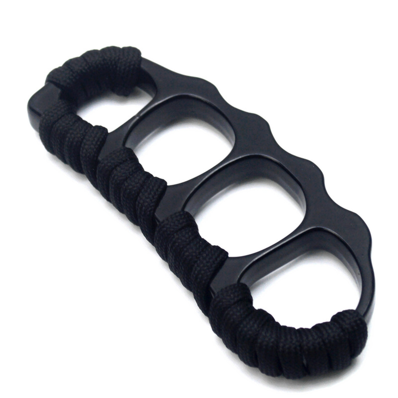 Pea small four-eye knuckle ring four-finger buckle ring bracelet small pea pod finger Tiger boxing ring cross-border