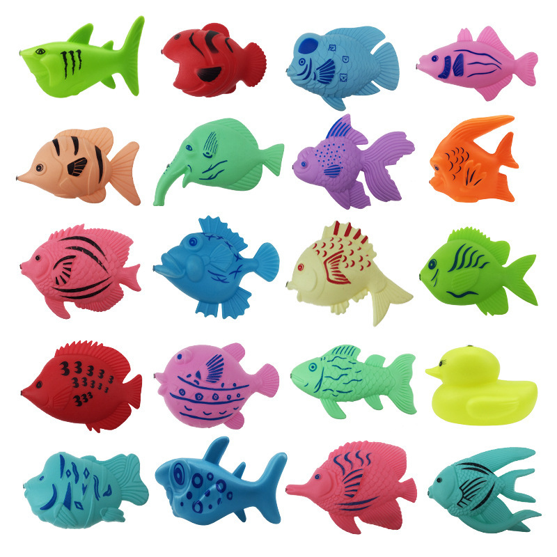 One large magnetic fish in bulk