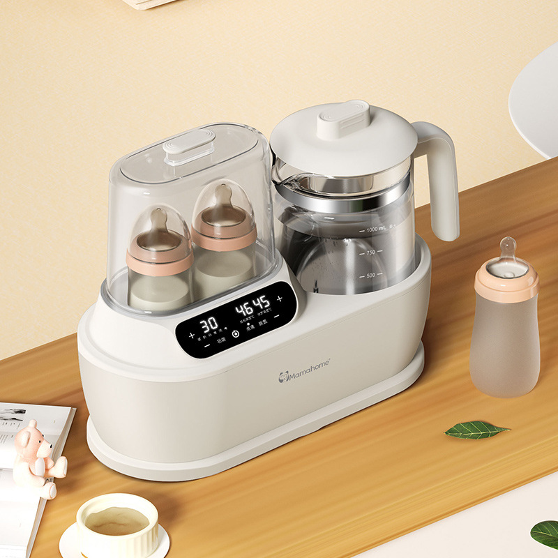 Multi-functional constant temperature milk regulator baby special double bottle milk warmer two-in-one chlorine removal kettle warm milk disinfection