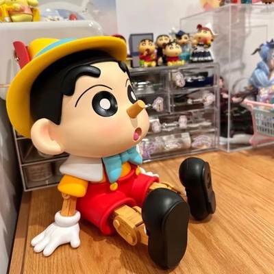 Wholesale/generation of wax pencil Xiaoxin puppet pinocao hand-made fashion Internet celebrity cute gift decoration movable model