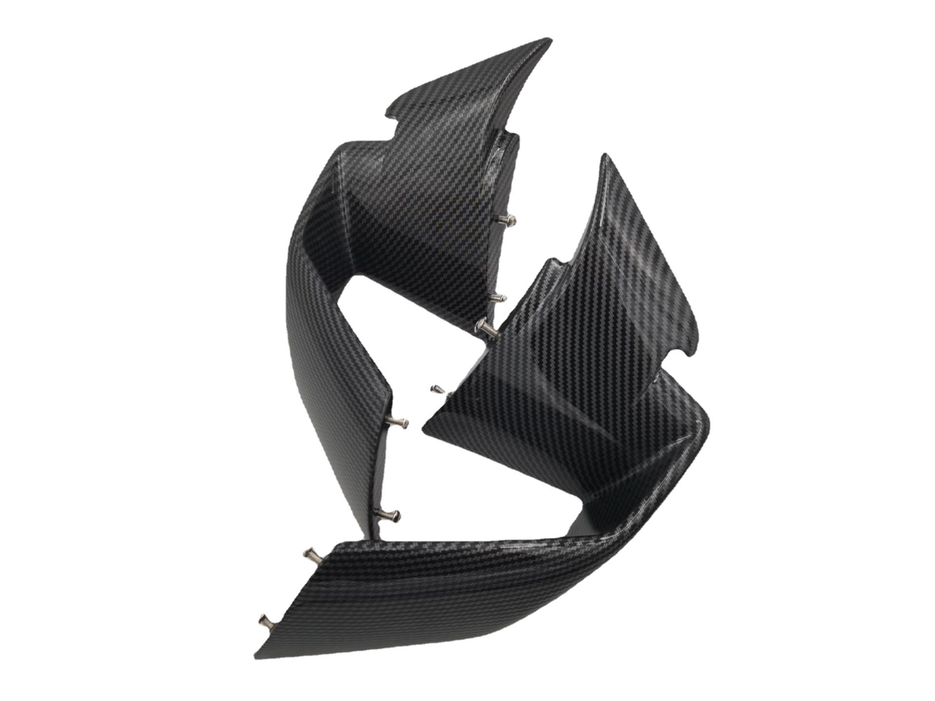 Suitable for BMW BMW S1000RR 2019-2022 water transfer matte black modified accessories side plate fixed wind wing