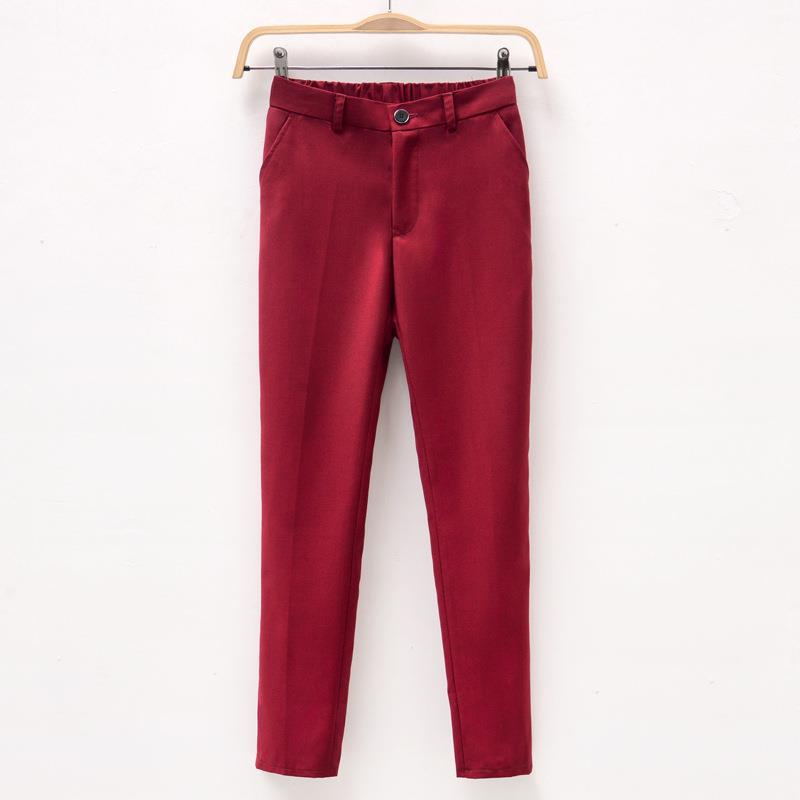 Children's Trousers Boys' Black Suit Pants Winter Performance Suit Big Children's Performance Trousers Pants Pants Black Pants