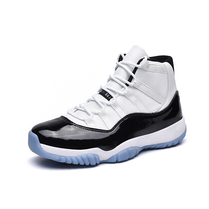 Putian Shoe Factory Wholesale Standard Pure Original Carbon Men's Shoes High-top AJ11 Kang Buckle Dunk Big Devil Basketball Shoes
