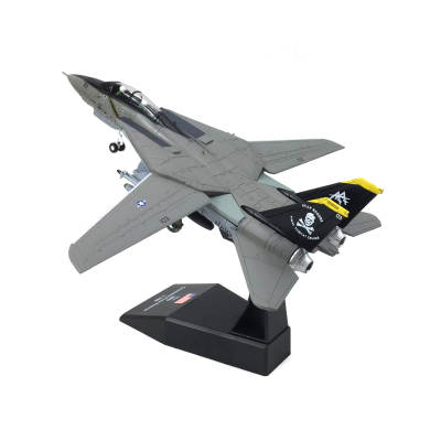 1:100Nsmodel American F-14 Tomcat fighter simulation alloy aircraft model finished product