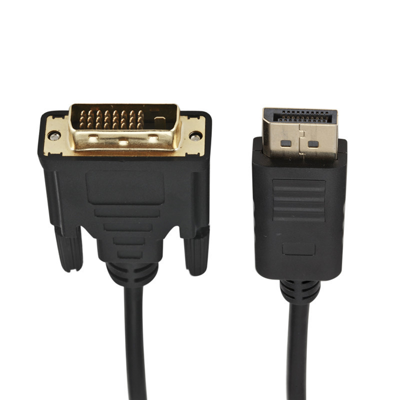Large DP TO DVI cable 1.8 m DP TO DVI adapter cable Displayport TO DVI monitor cable