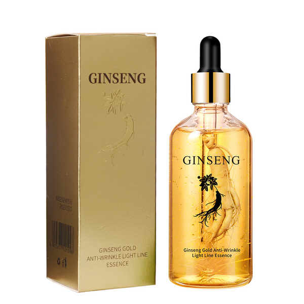 Plastic serum with ginseng, English