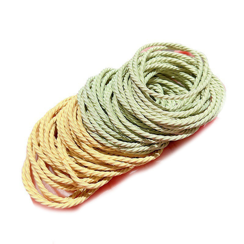 Barrel 100 thread non-slip hair ring high elasticity barrel South Korea horsetail ball hair rope women's rubber band batch