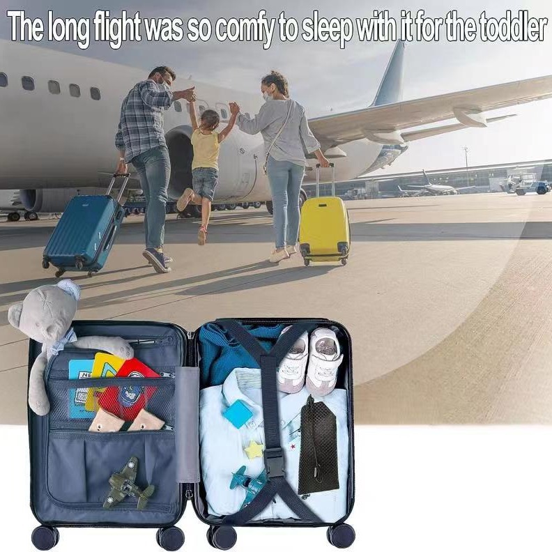 Children's airplane Hammock Portable Travel bed toddler airplane travel accessories pedal seat extension pad for flying