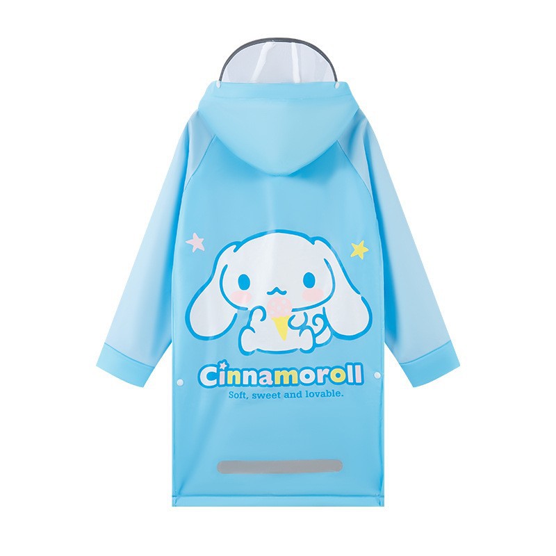 Sanrio children's raincoat for boys and girls tasteless waterproof poncho for kids and babies for kindergarten primary school students rain gear for summer