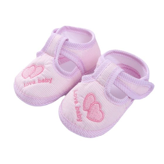 Spring and Autumn Single Shoes 3-5-9 Months Newborn Baby Shoes Non-slip Soft Sole Toddler Shoes for 0-1 Years Old Baby Men's and Women's Children's Shoes