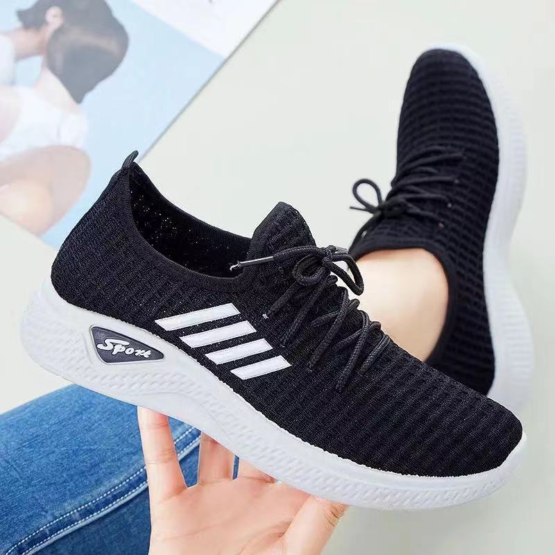 Women's All-match 2023 New Strict Fashion Shoes Women's Spring and Summer Running Breathable White Step Leisure Sneakers